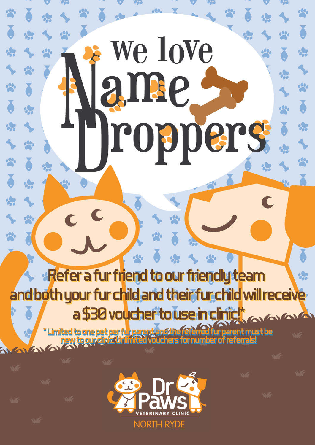 Poster Design by kambalskitters for Dr Paws North Ryde | Design #20214014