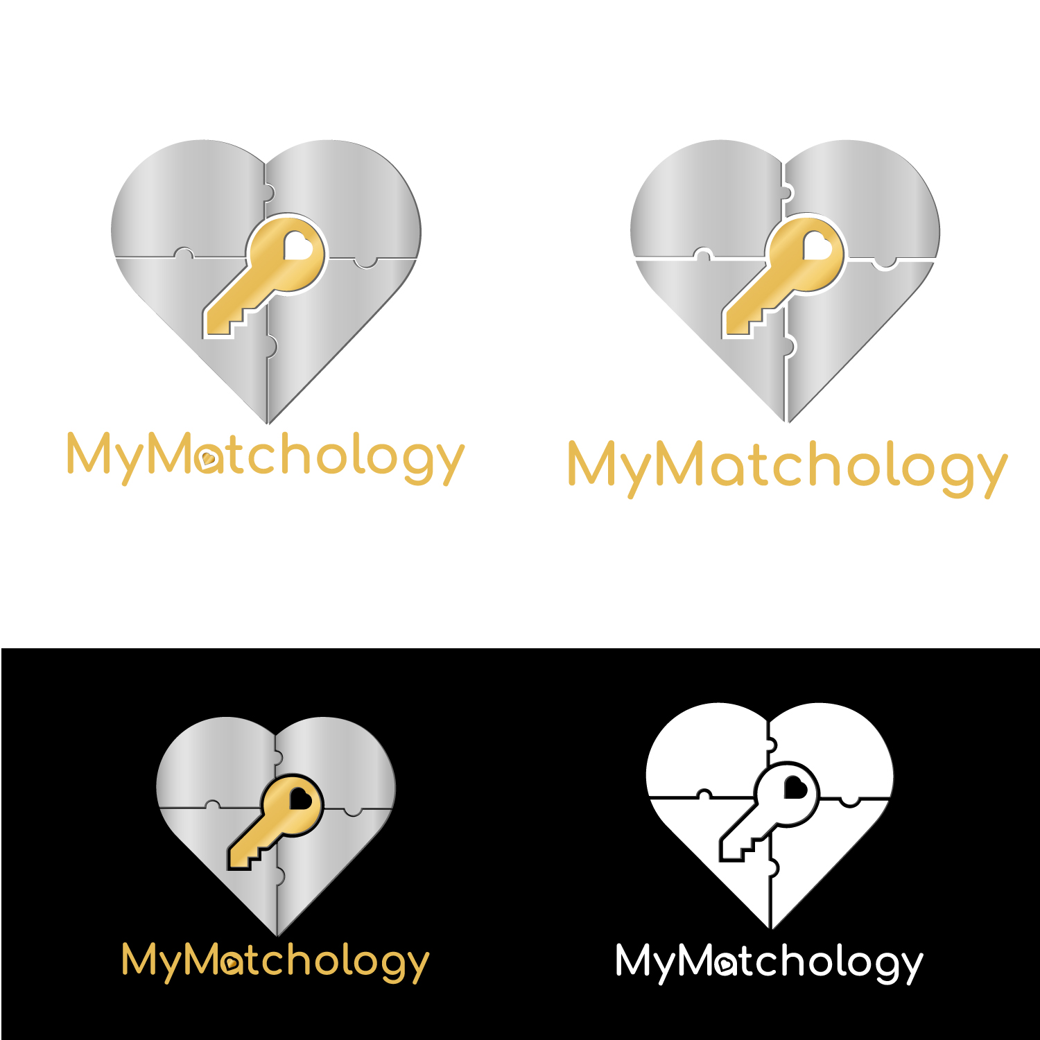 Logo Design by Dazzline Designs for Mymatchology | Design #20214228