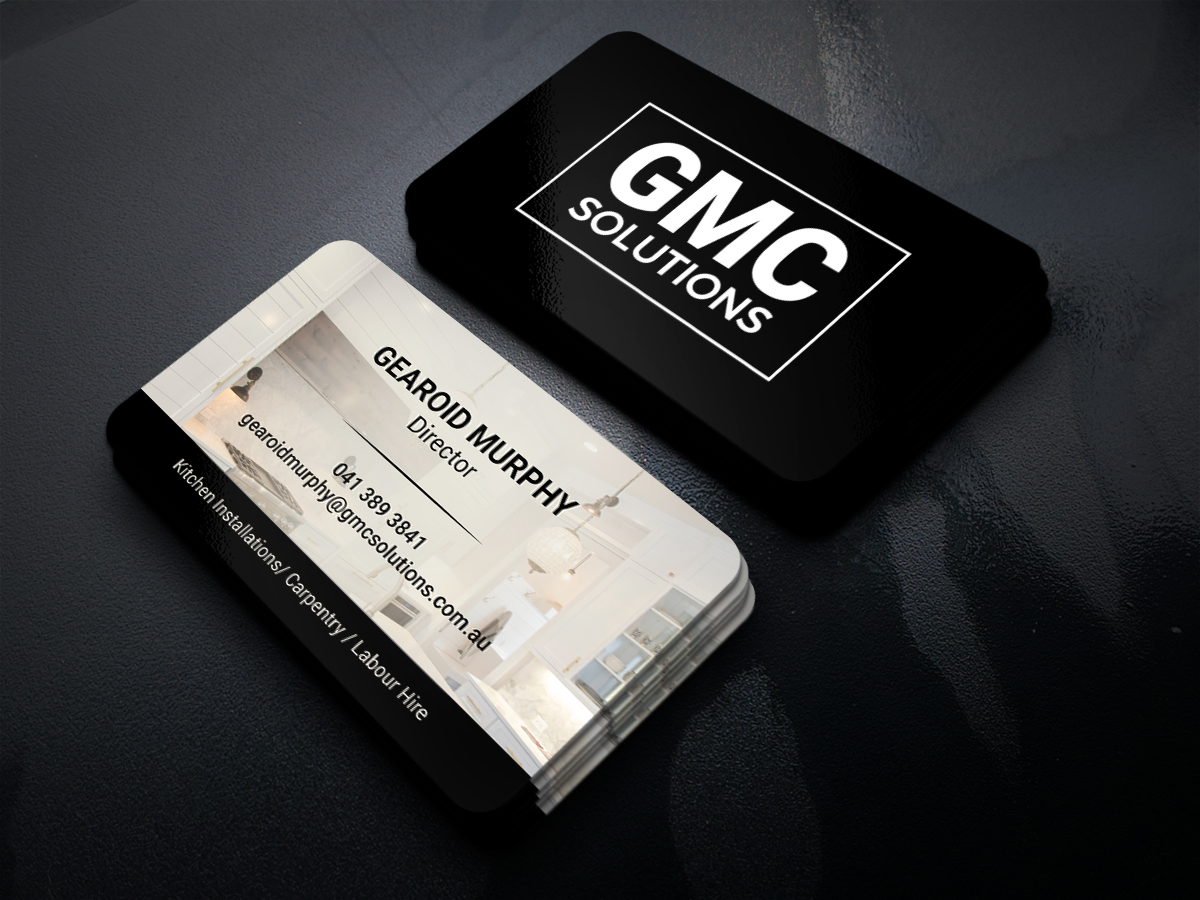 Business Card Design by JK18 for Gmc solutions | Design #20205925