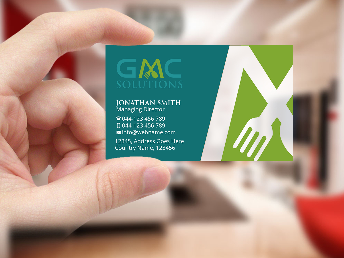 Business Card Design by Creations Box 2015 for Gmc solutions | Design #20198023