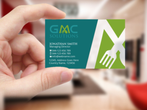 Business Card Design by Creations Box 2015 for Gmc solutions | Design: #20198023