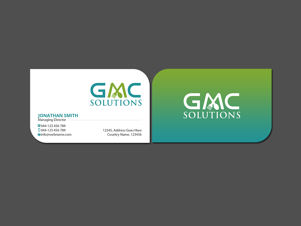 Design de Carte de Visite par Creations Box 2015 pour Gmc solutions | Design #20198803