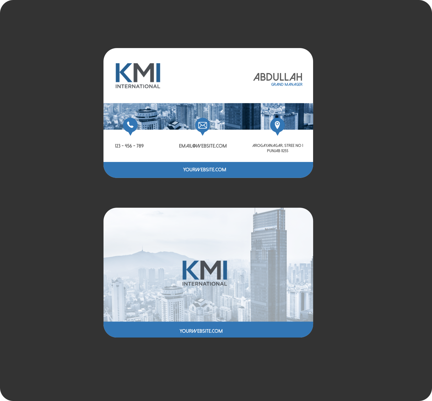 Business Card Design by Waroqun for this project | Design #20226155