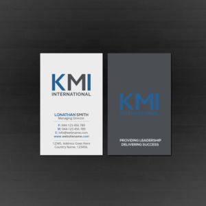 Visitenkarten-Design von Creations Box 2015 für dieses Projekt | Design: #20199114