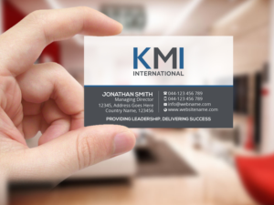 Visitenkarten-Design von Creations Box 2015 für dieses Projekt | Design: #20199117