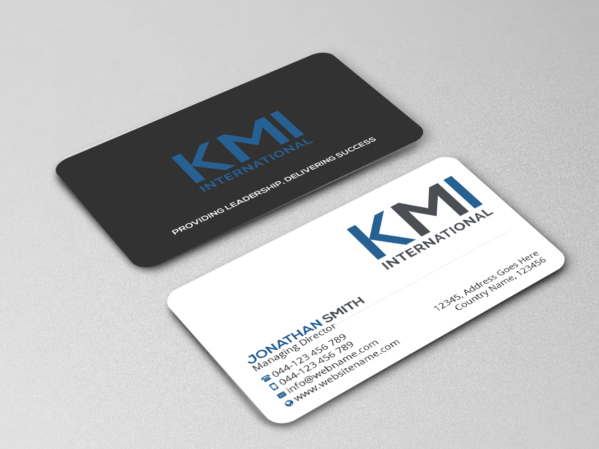 Business Card Design by Creations Box 2015 for this project | Design #20199119