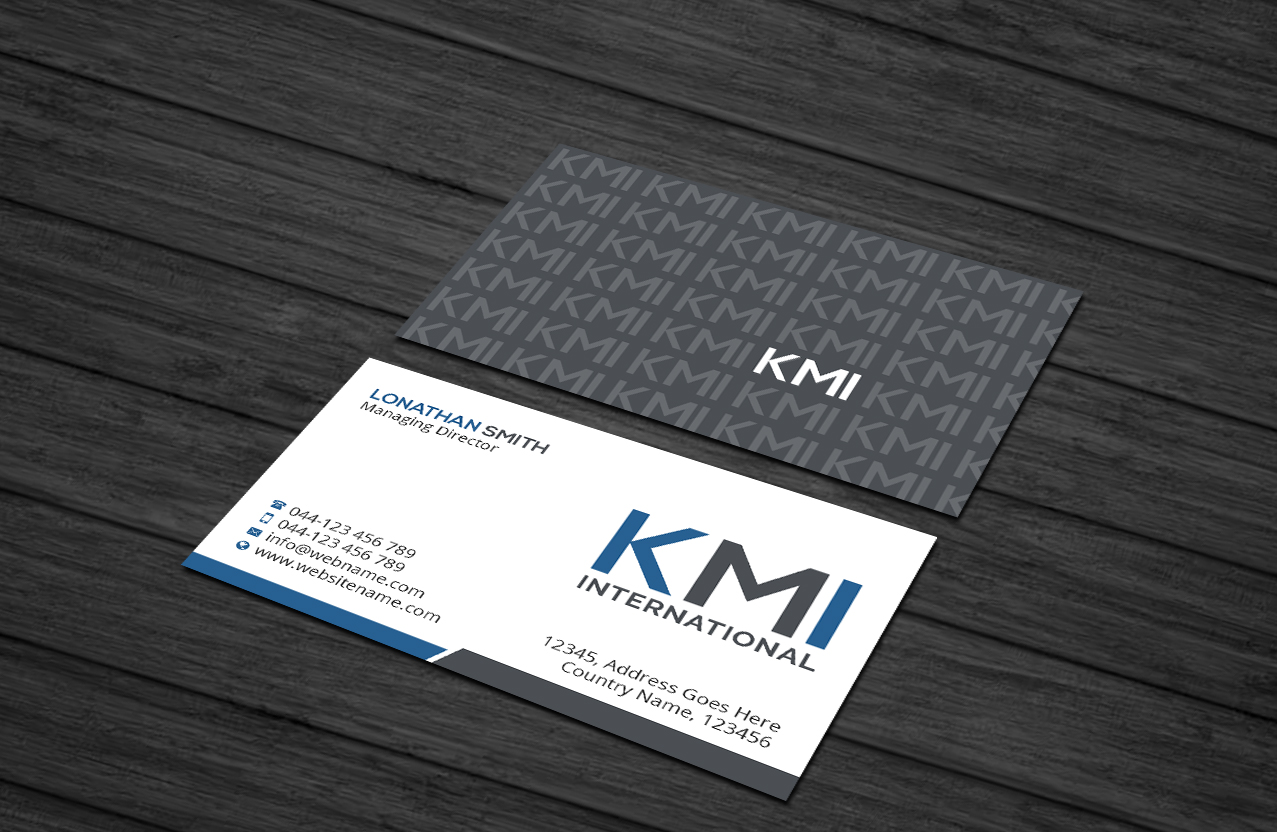 Business Card Design by Creations Box 2015 for this project | Design #20201393