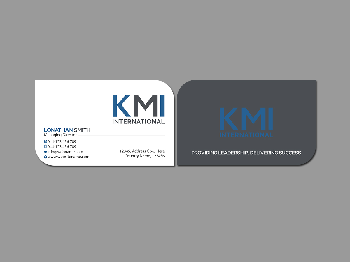 Business Card Design by Creations Box 2015 for this project | Design #20201416
