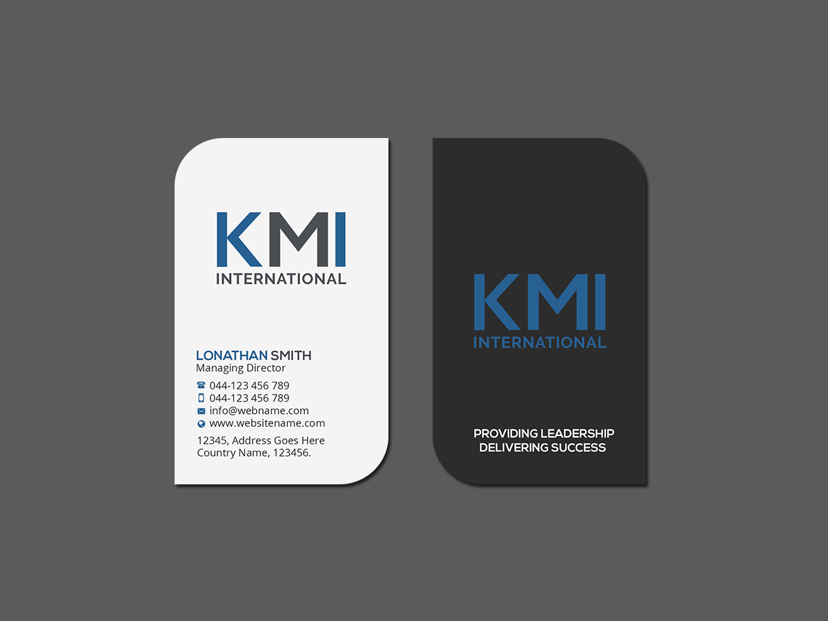Business Card Design by Creations Box 2015 for this project | Design #20201420