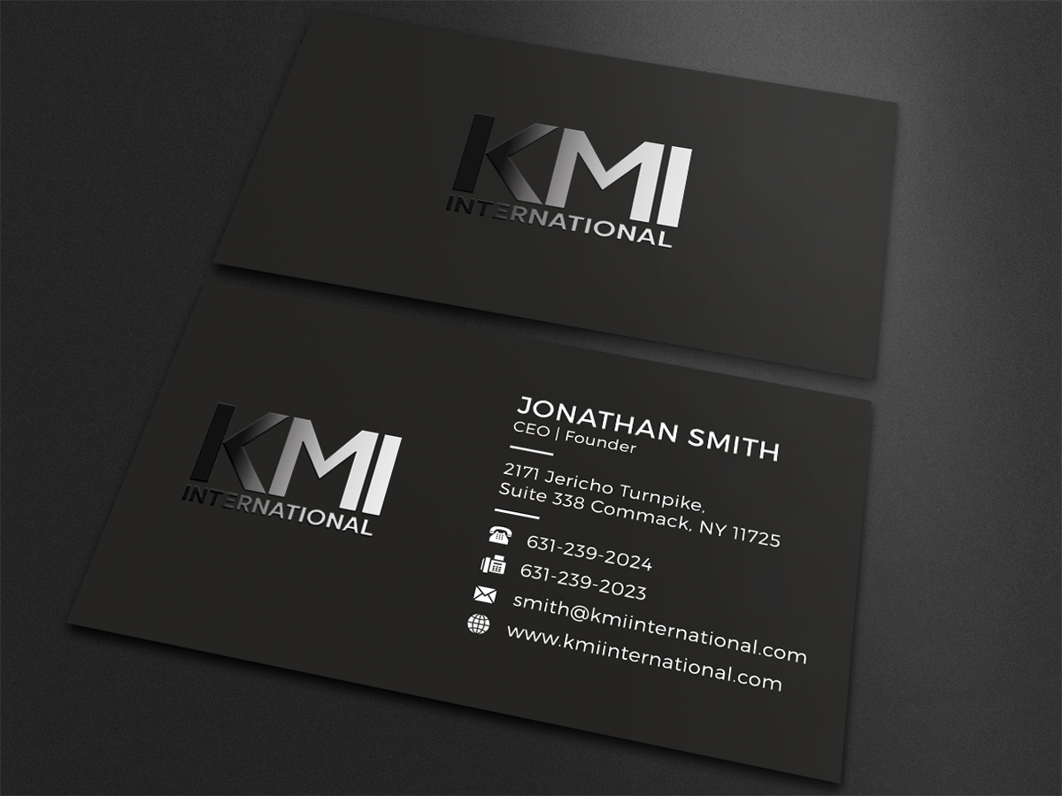 Business Card Design by Moumita_ for this project | Design #20211381