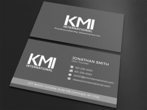 Business Card Design by Moumita_ for this project | Design: #20215302