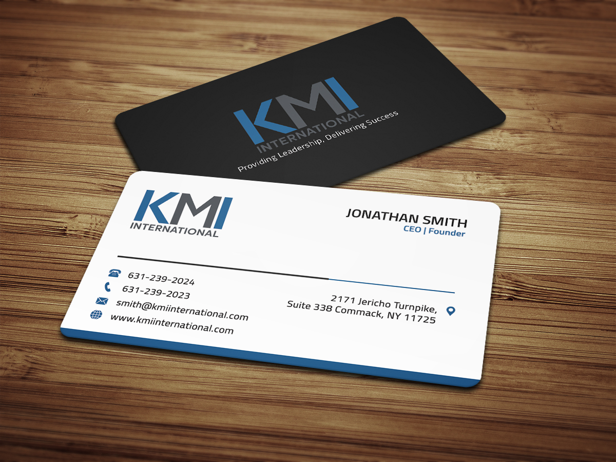 Business Card Design by Moumita_ for this project | Design #20215326