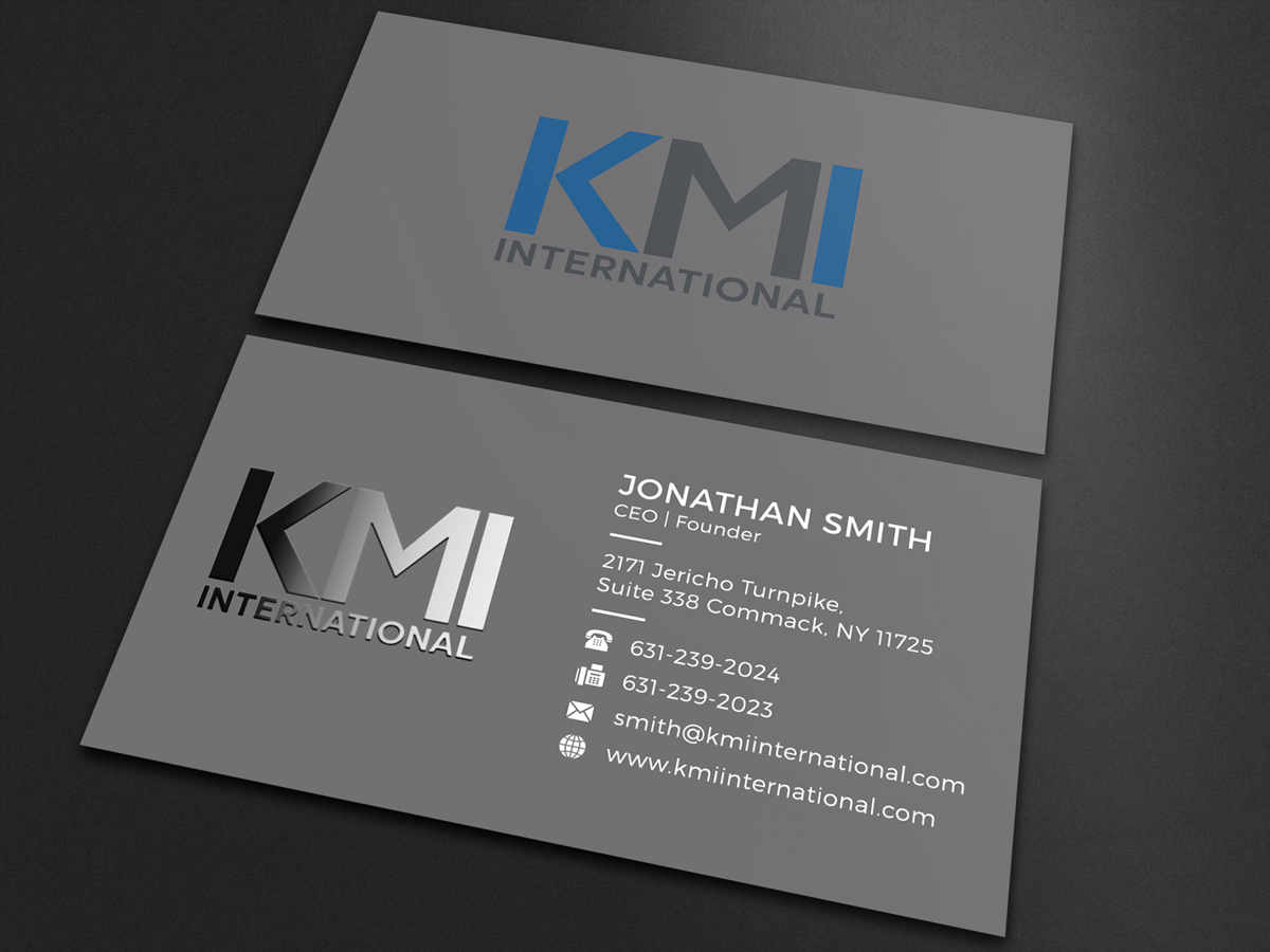 Business Card Design by Moumita_ for this project | Design #20244605