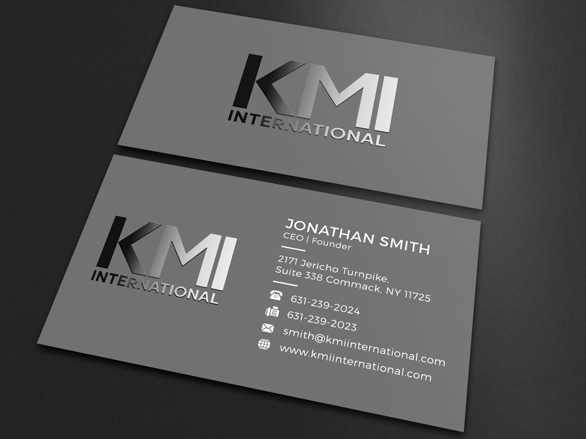 Business Card Design by Moumita_ for this project | Design #20244606