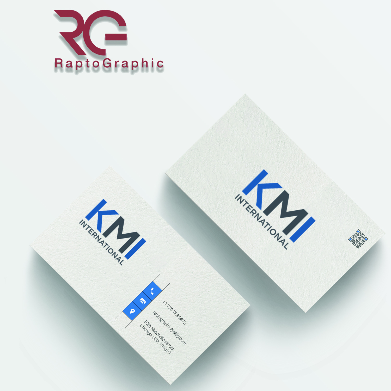 Business Card Design by Raptographic for this project | Design #20214045
