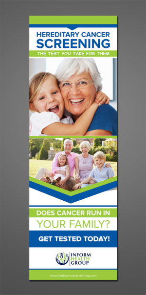 6' Banner Stands for exhibiting to Health Fairs with an audience of age 55+ | Graphic Design by SAI DESIGNS