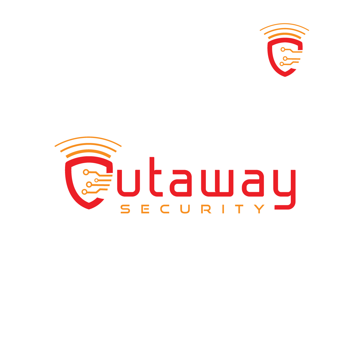 Logo Design by **INCREDIBLEDESIGNERS** for Cutaway Security, LLC. | Design #20206871