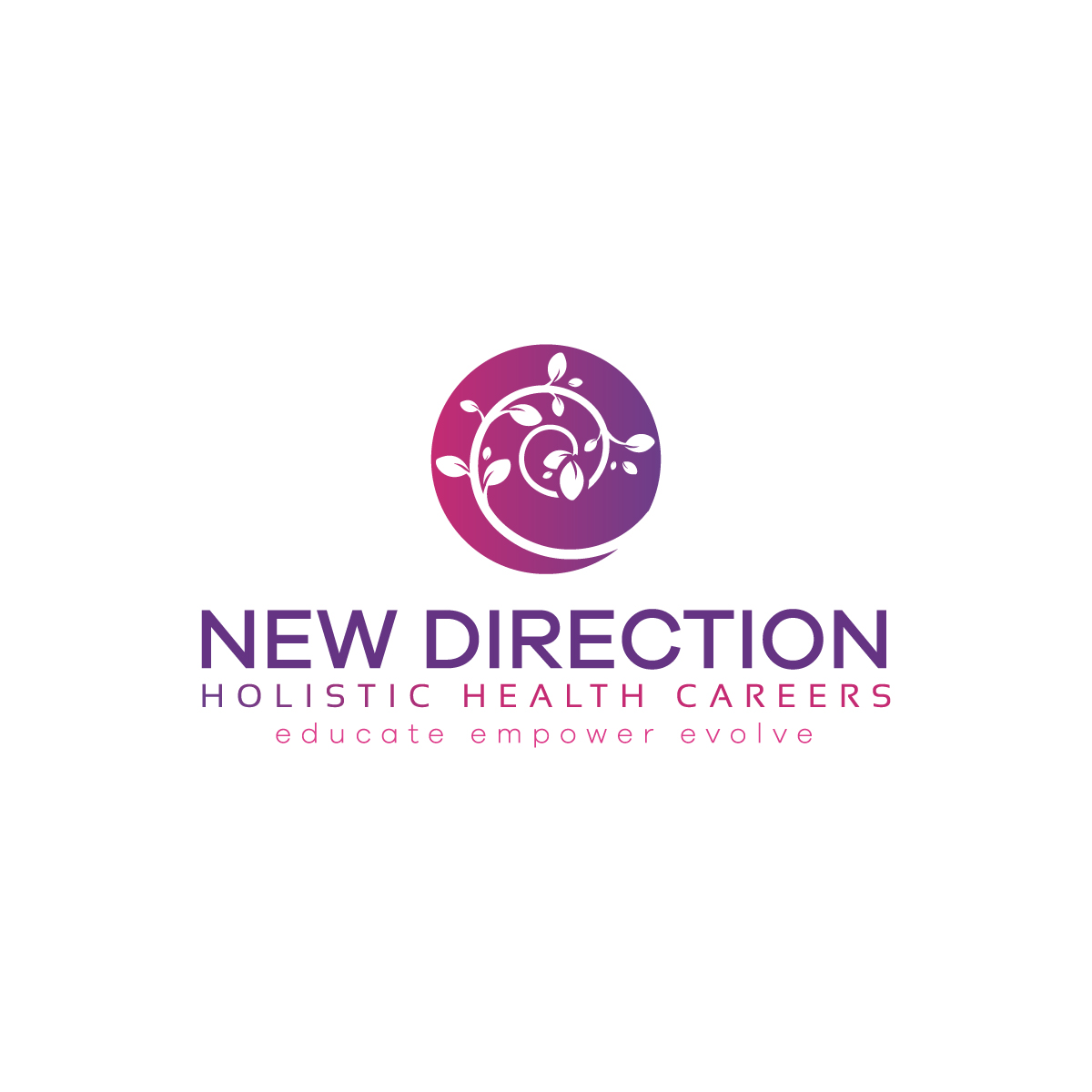Diseño de Logo por **INCREDIBLEDESIGNERS** para New Direction Holistic Health Careers | Diseño #20206877
