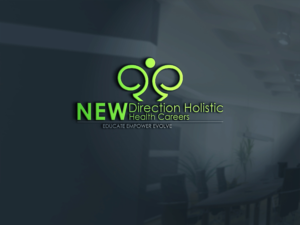 Logo Design by Rosaleen for New Direction Holistic Health Careers | Design: #20207229