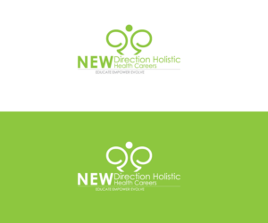 Logo Design by Rosaleen for New Direction Holistic Health Careers | Design: #20207230