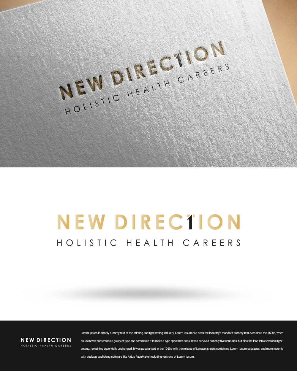 Logo Design by zingodesigns258 for New Direction Holistic Health Careers | Design #20218578