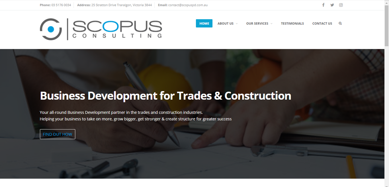Banner Ad Design by Kristina Andonoff for Scopus Consulting | Design #20198728