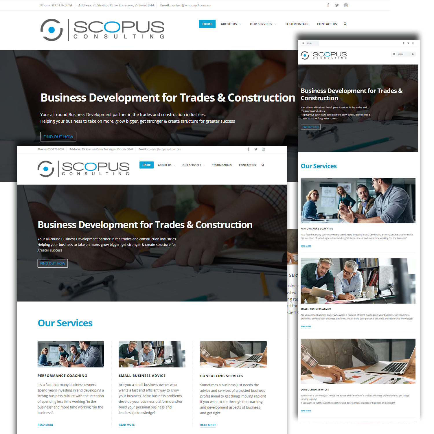 Banner Ad Design by Kristina Andonoff for Scopus Consulting | Design #20198757