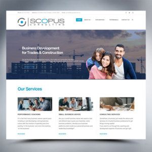 Diseño De Banner Publicitario por cahkuli para Scopus Consulting | Diseño: #20198386