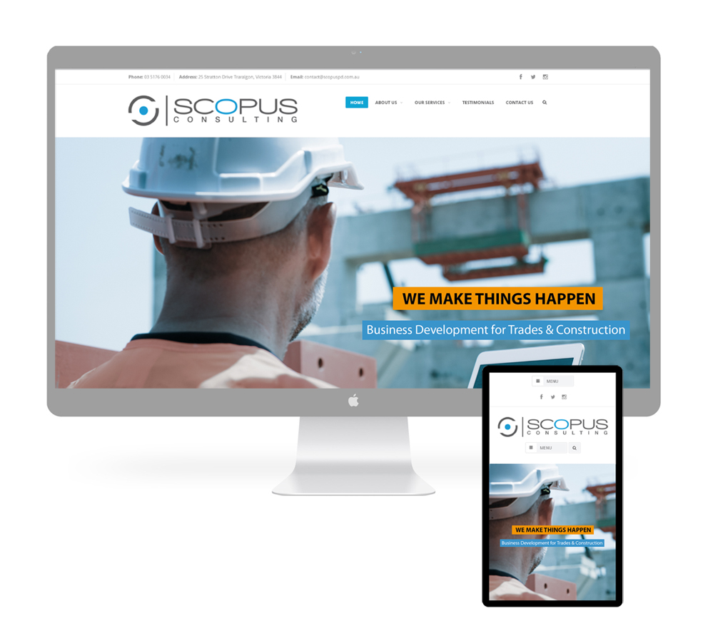 Banner Ad Design by Marcelo K. for Scopus Consulting | Design #20227440
