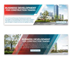 Consulting Business in Trades & Construction needs a website banner | Banner Ad Design by kpgroup