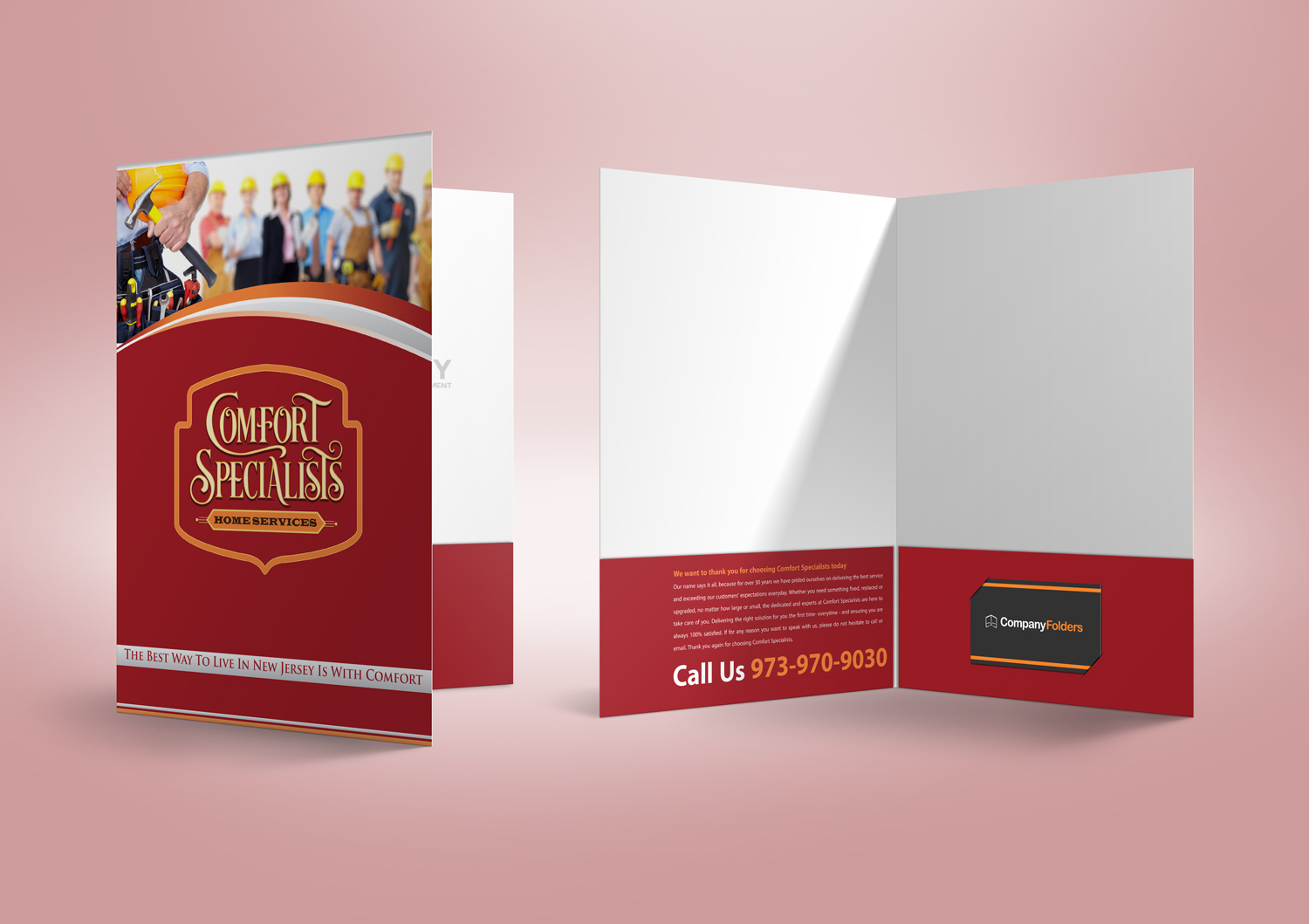 Diseño de Papelería por Petter Goms para comfort specialists llc | Diseño #20197092