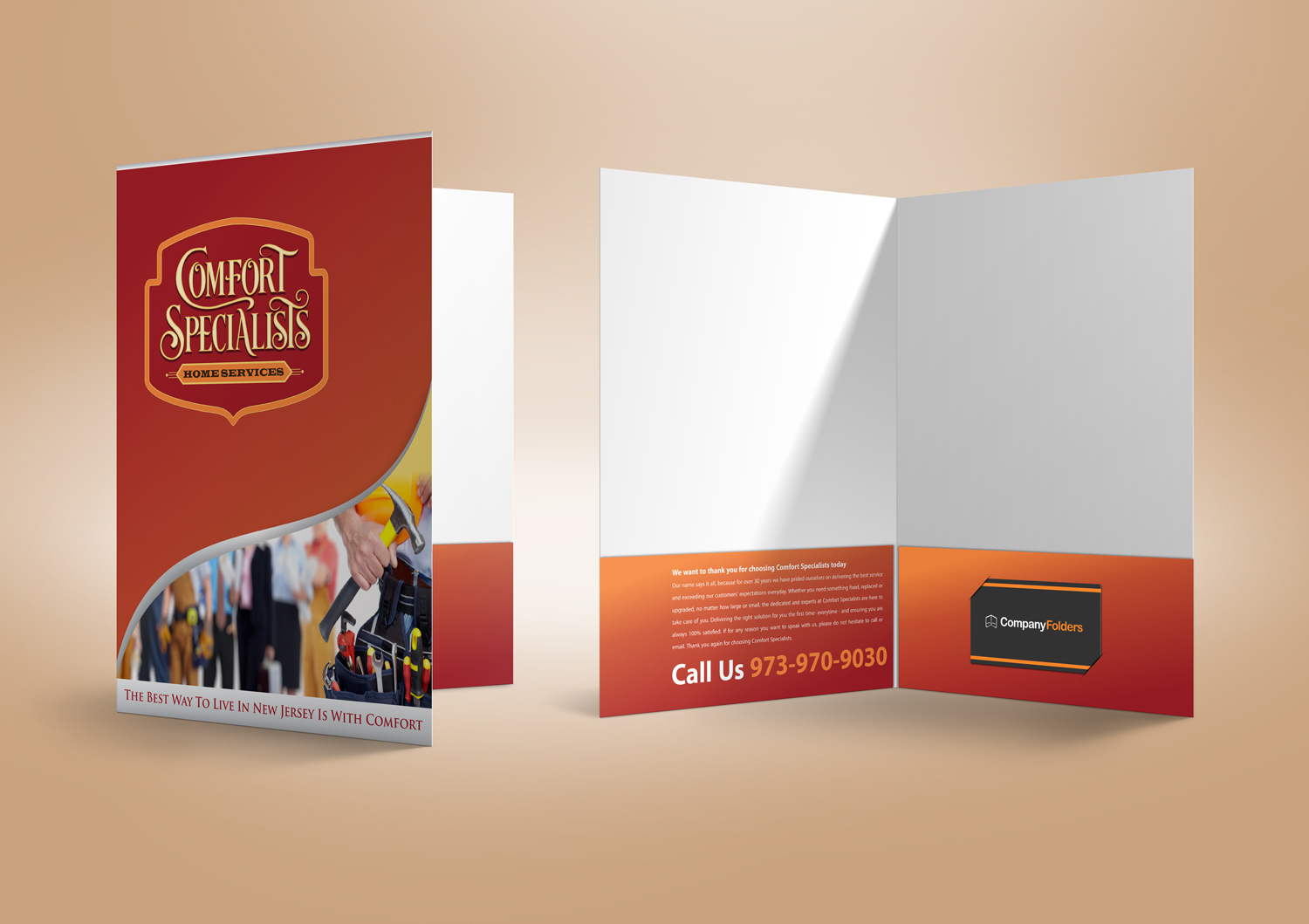 Diseño de Papelería por Petter Goms para comfort specialists llc | Diseño #20197333