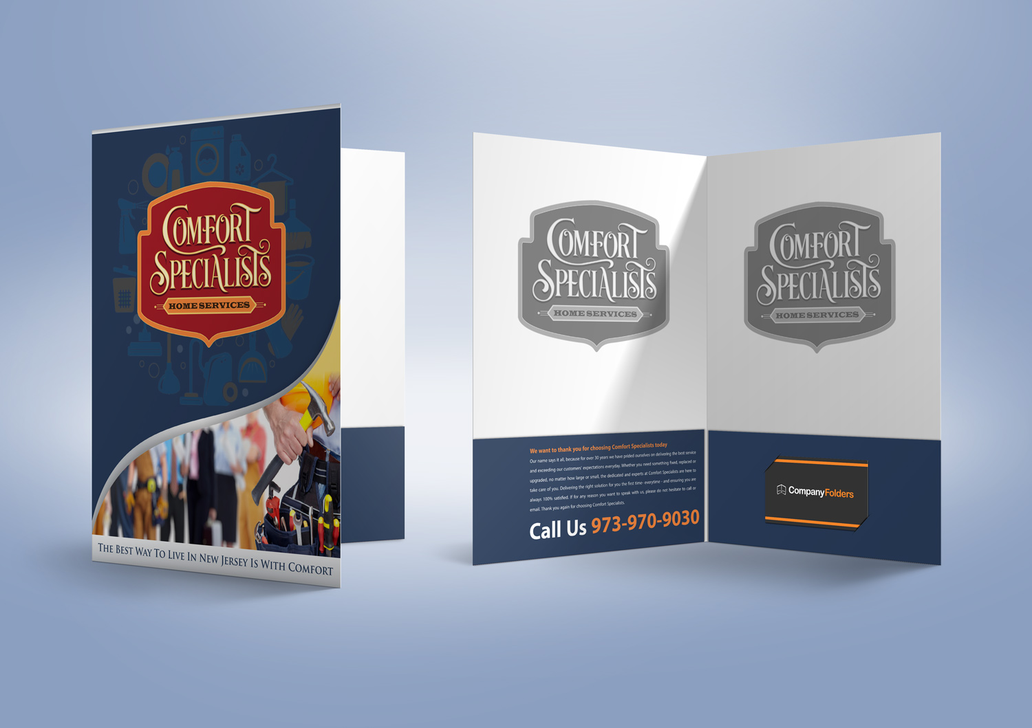 Design de Papeterie par Petter Goms pour comfort specialists llc | Design #20199306