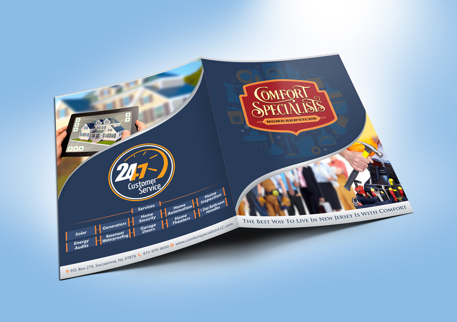 Design de Papeterie par Petter Goms pour comfort specialists llc | Design #20199307