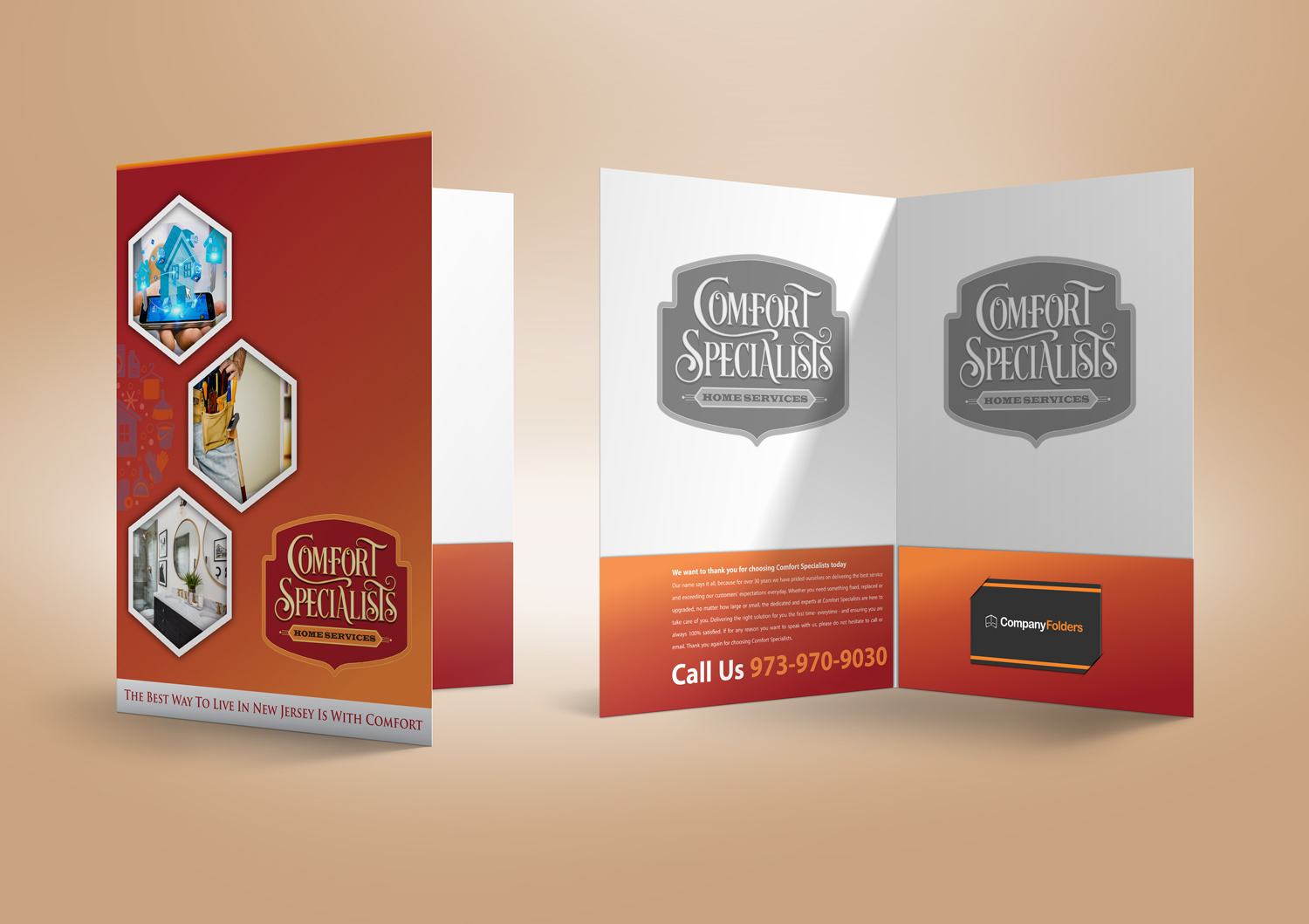 Stationery Design by Petter Goms for comfort specialists llc | Design #20199836