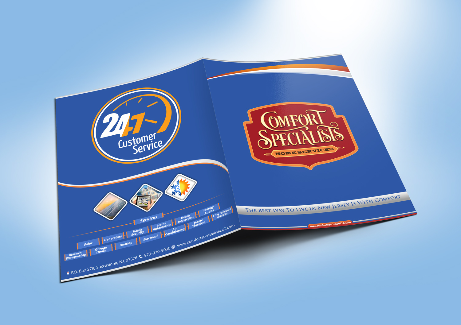 Stationery Design by Petter Goms for comfort specialists llc | Design #20205807