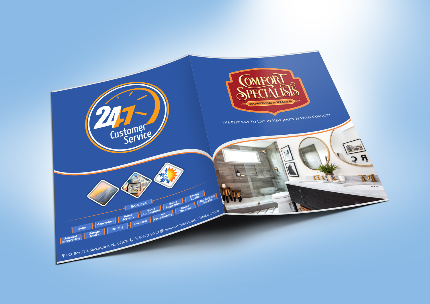 Stationery Design by Petter Goms for comfort specialists llc | Design #20205812