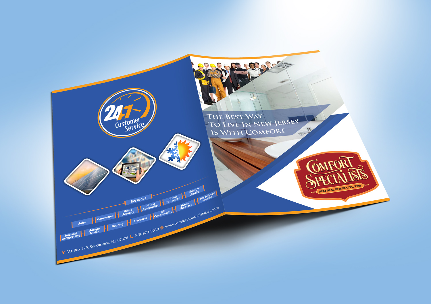 Stationery Design by Petter Goms for comfort specialists llc | Design #20206156