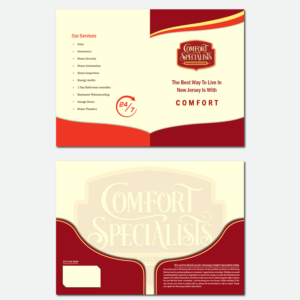 Stationery Design by Shaza Albero for comfort specialists llc | Design #20222092