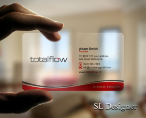totalflow Business Card | Diseño de Tarjeta de Presentación por SL Designer