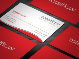 totalflow Business Card | Visitenkarten-Design von Tripti Ranjan Gain