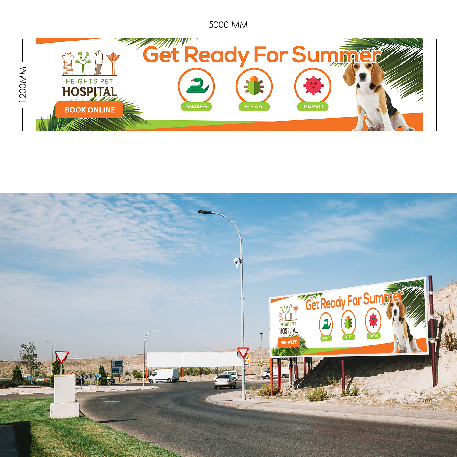 Graphic Design by jehuty72 for Heights Pet Hospital | Design #20241680