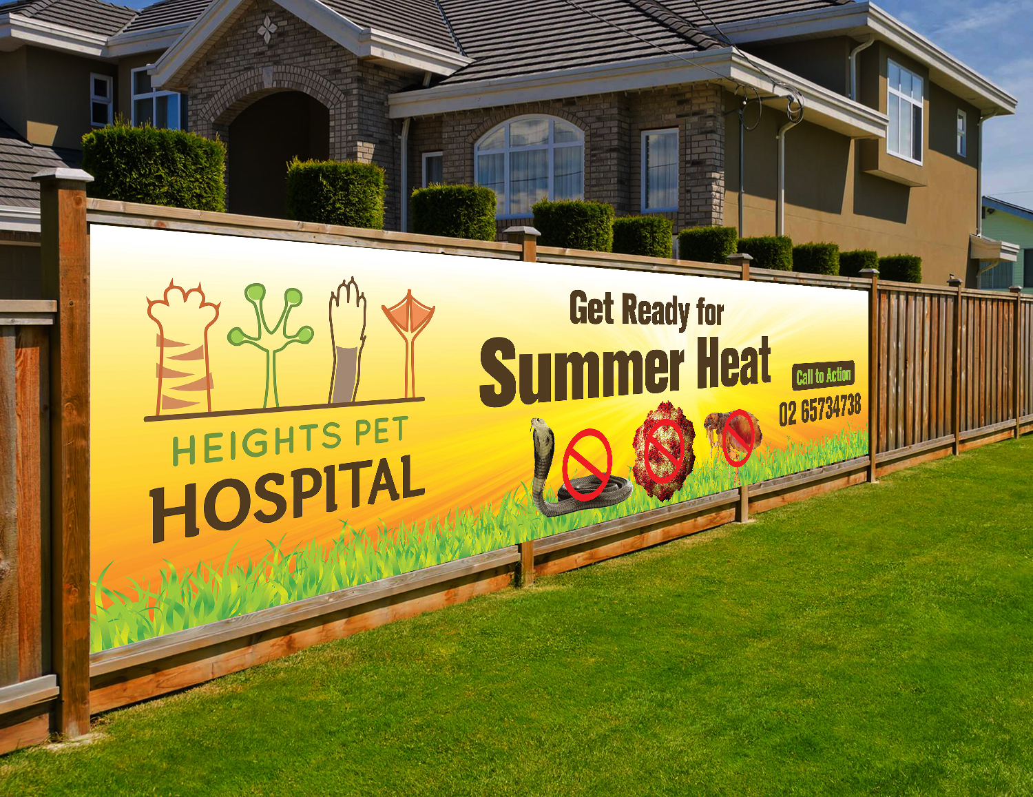 Design Graphique par mmmarif1982 pour Heights Pet Hospital | Design #20234244