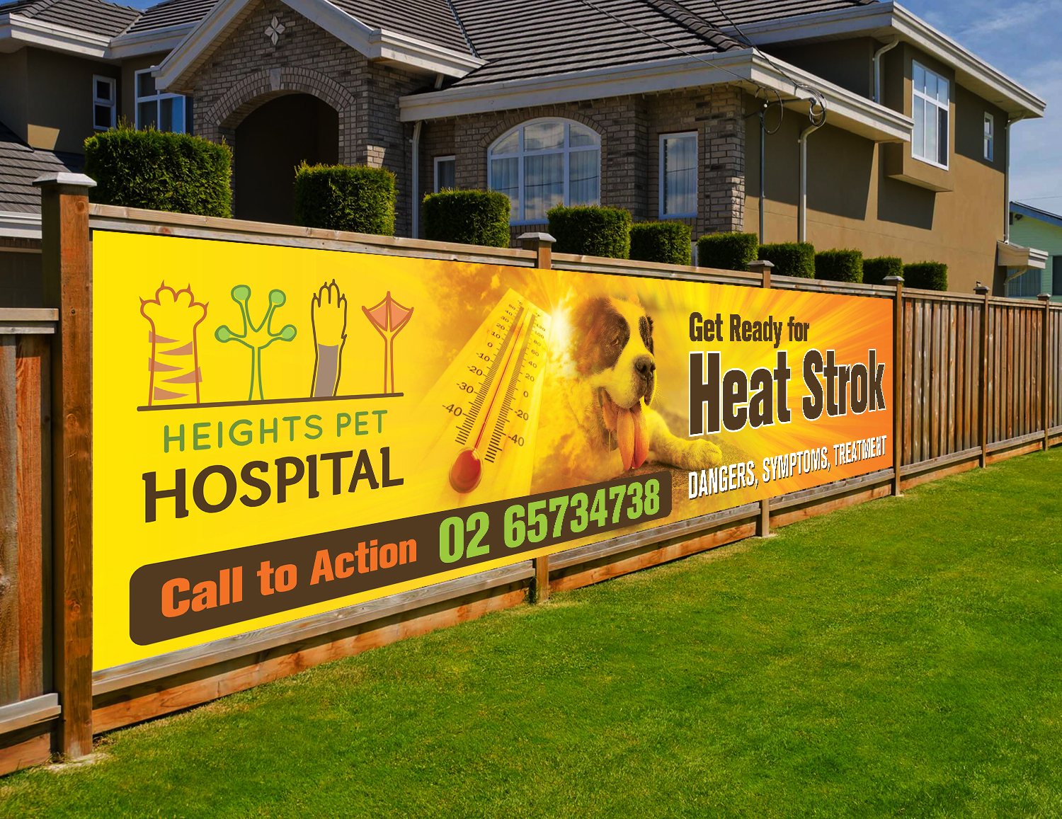 Grafik-Design von mmmarif1982 für Heights Pet Hospital | Design #20256782