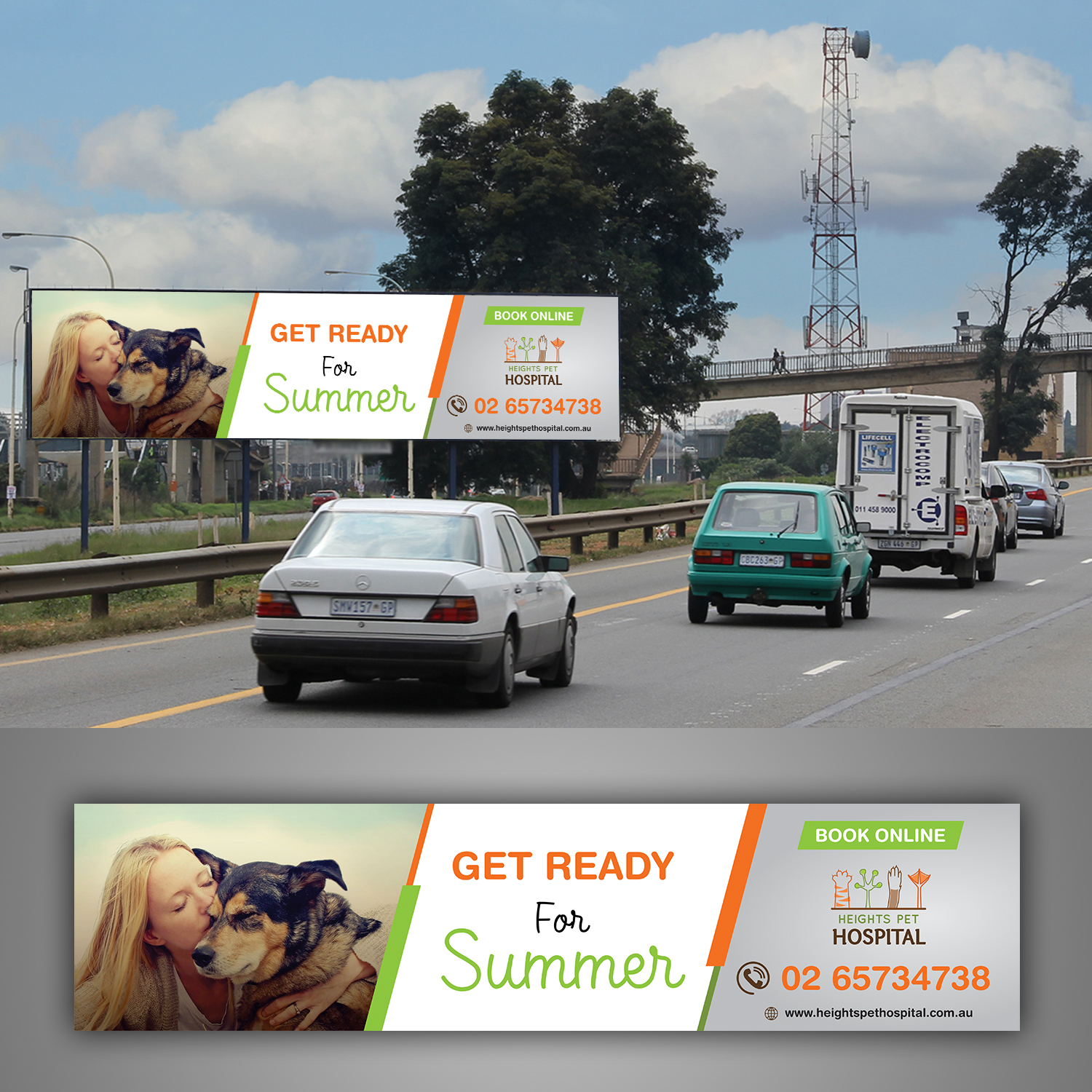 Graphic Design by ecorokerz for Heights Pet Hospital | Design #20209248