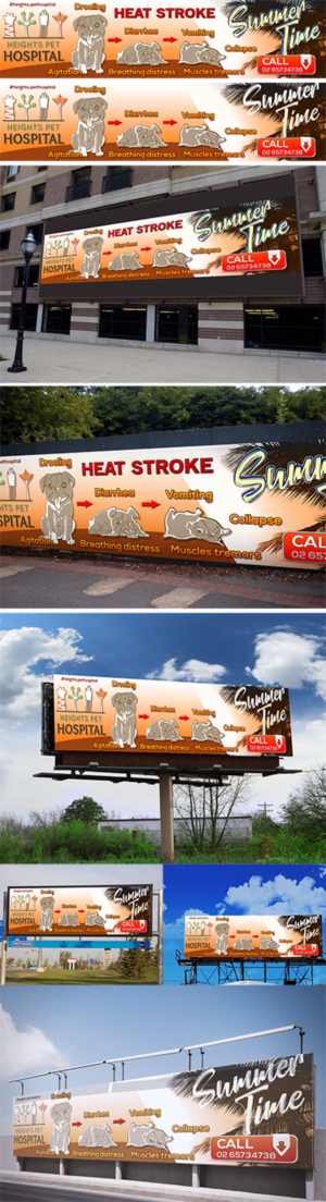 Graphic Design by Grebowiec Peter for Heights Pet Hospital | Design: #20279567