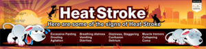 Banner for Vet Hospital 5m x 1.2m - Heat Stroke | Graphic Design by NSP Design
