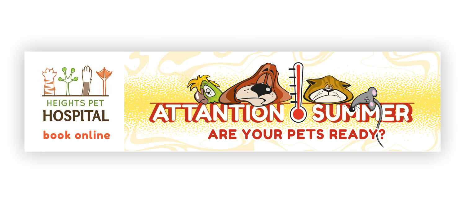 Graphic Design by Oleg Androsov for Heights Pet Hospital | Design #20302231