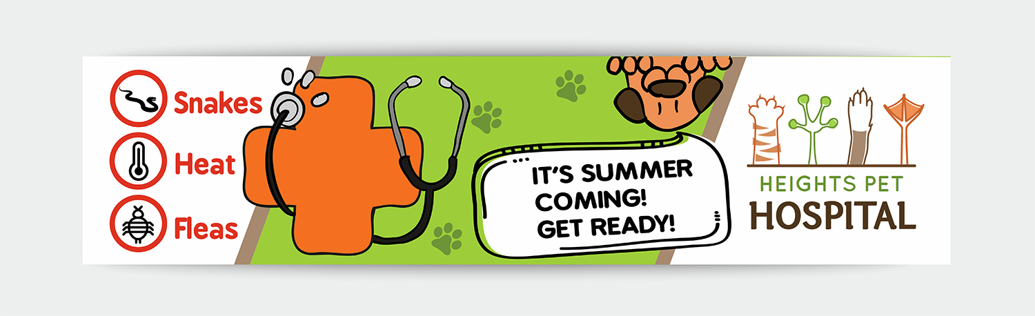 Graphic Design by Alpha_Creative for Heights Pet Hospital | Design #20230088