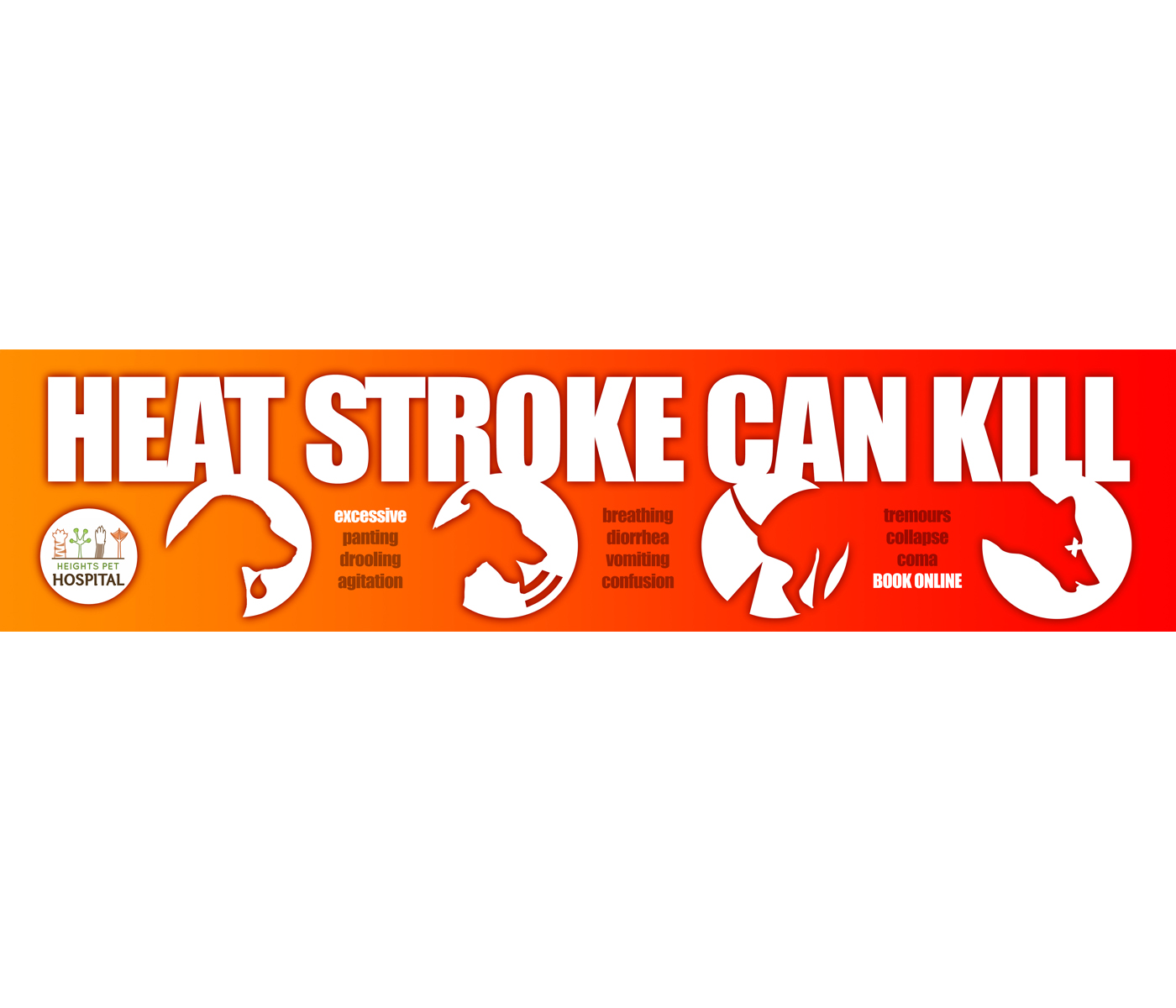 Graphic Design by david vivian creative for Heights Pet Hospital | Design #20318773